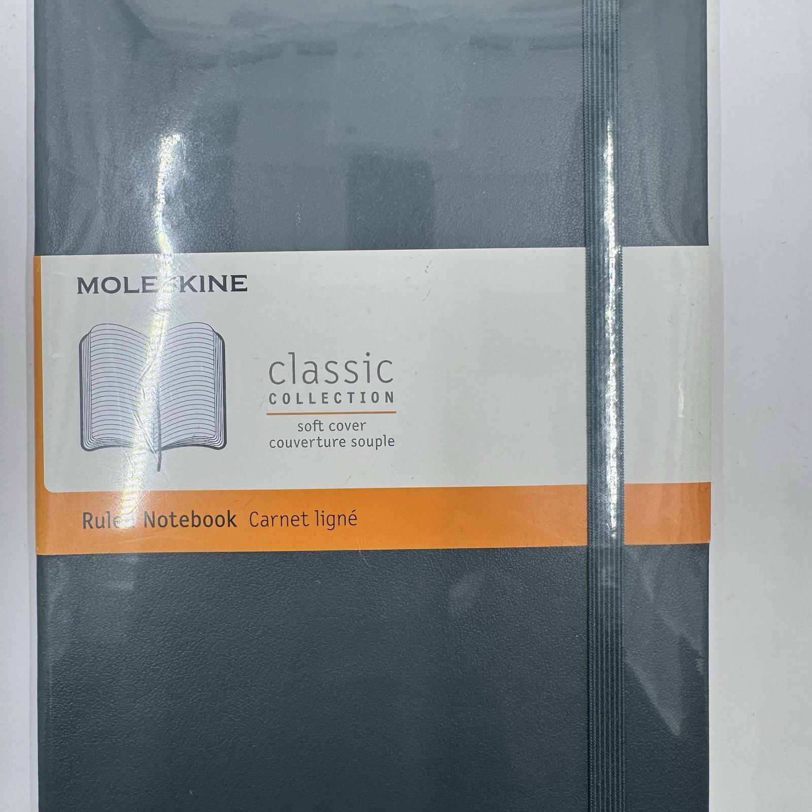 Moleskine Classic Notebook Soft Cover Ruled 192 Page Acid Free Bookmark Pocket