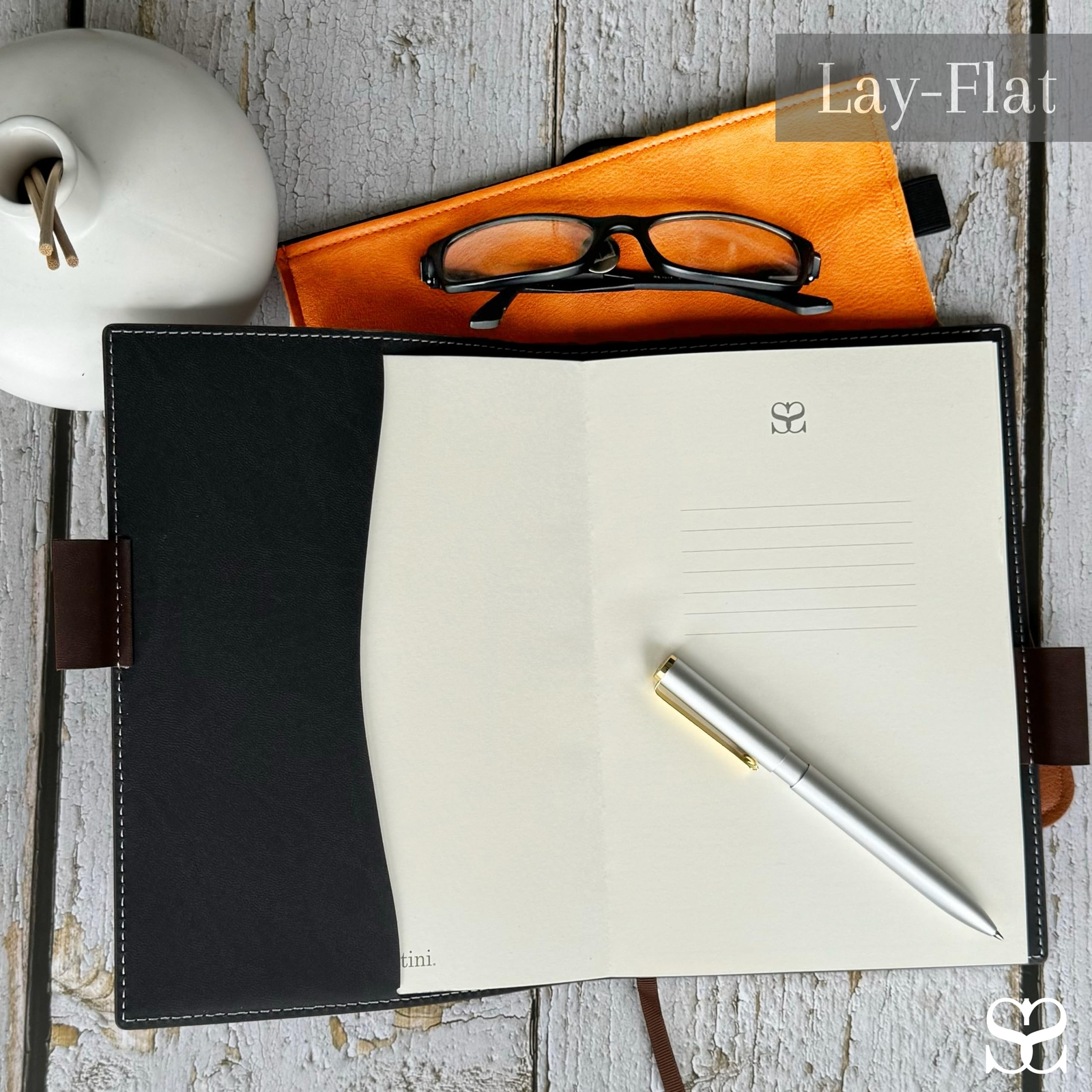 Lined Journal Notebook Refill A5 Size 100gsm Ruled Notepad 256 Pages 8.25in