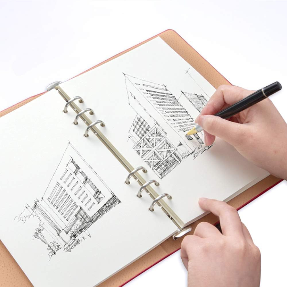 (3-Pack) A5 Blank Paper, Refills for Filofax Planner, Organizer, Binders, 6 Hole