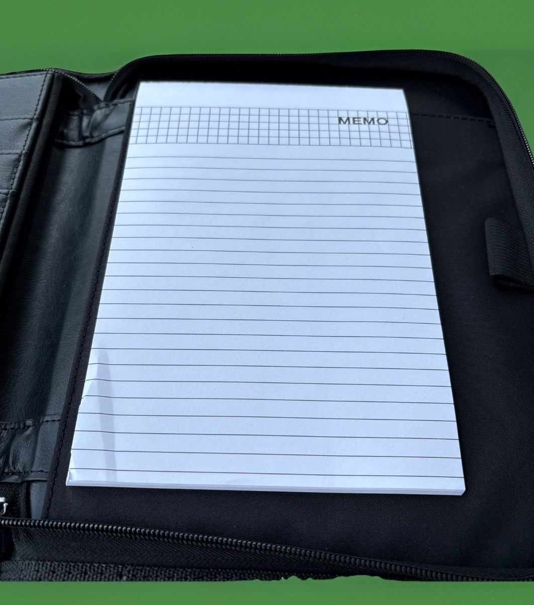 Miami University Black 8×10 Zip Portfolio