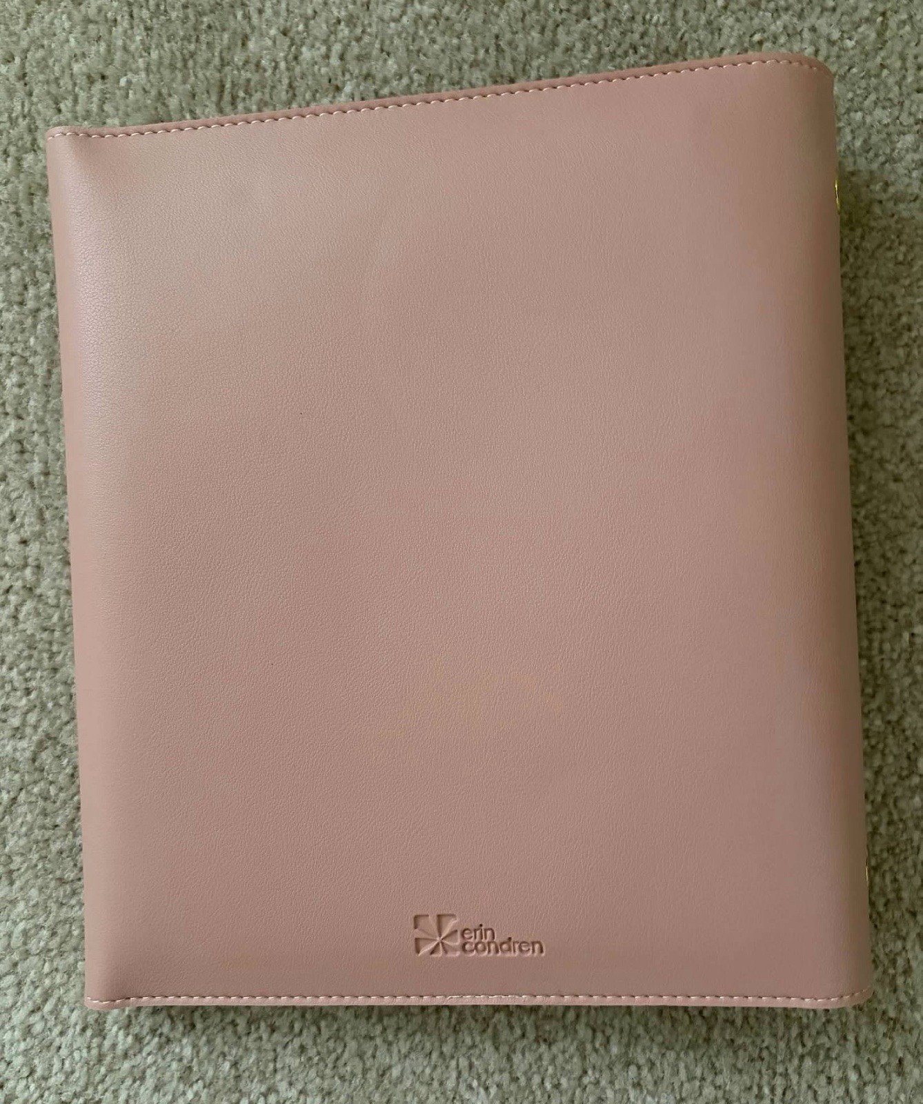 Erin Crondin Folio- Blush-Vegan Leather & Accessories