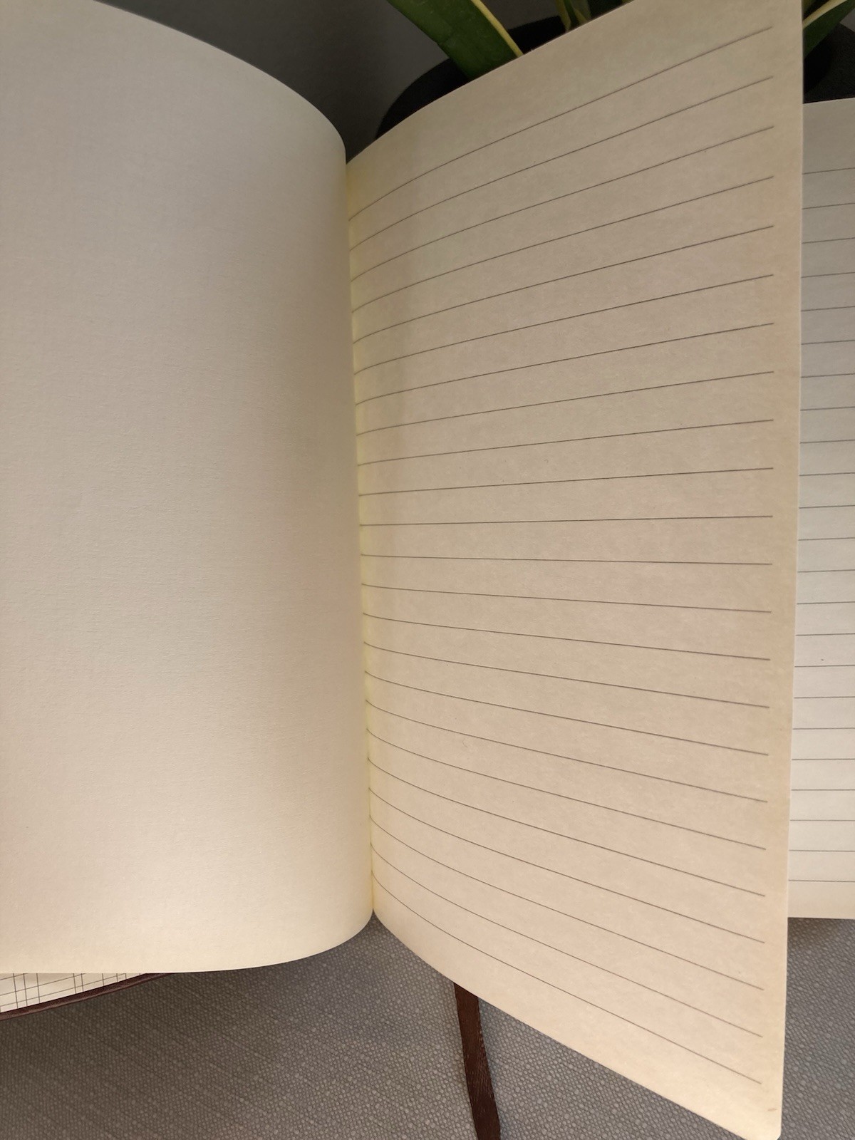 Inspirational Notebook, Faux Leather Bound, 123 Pages, With Ribbon Bookmark