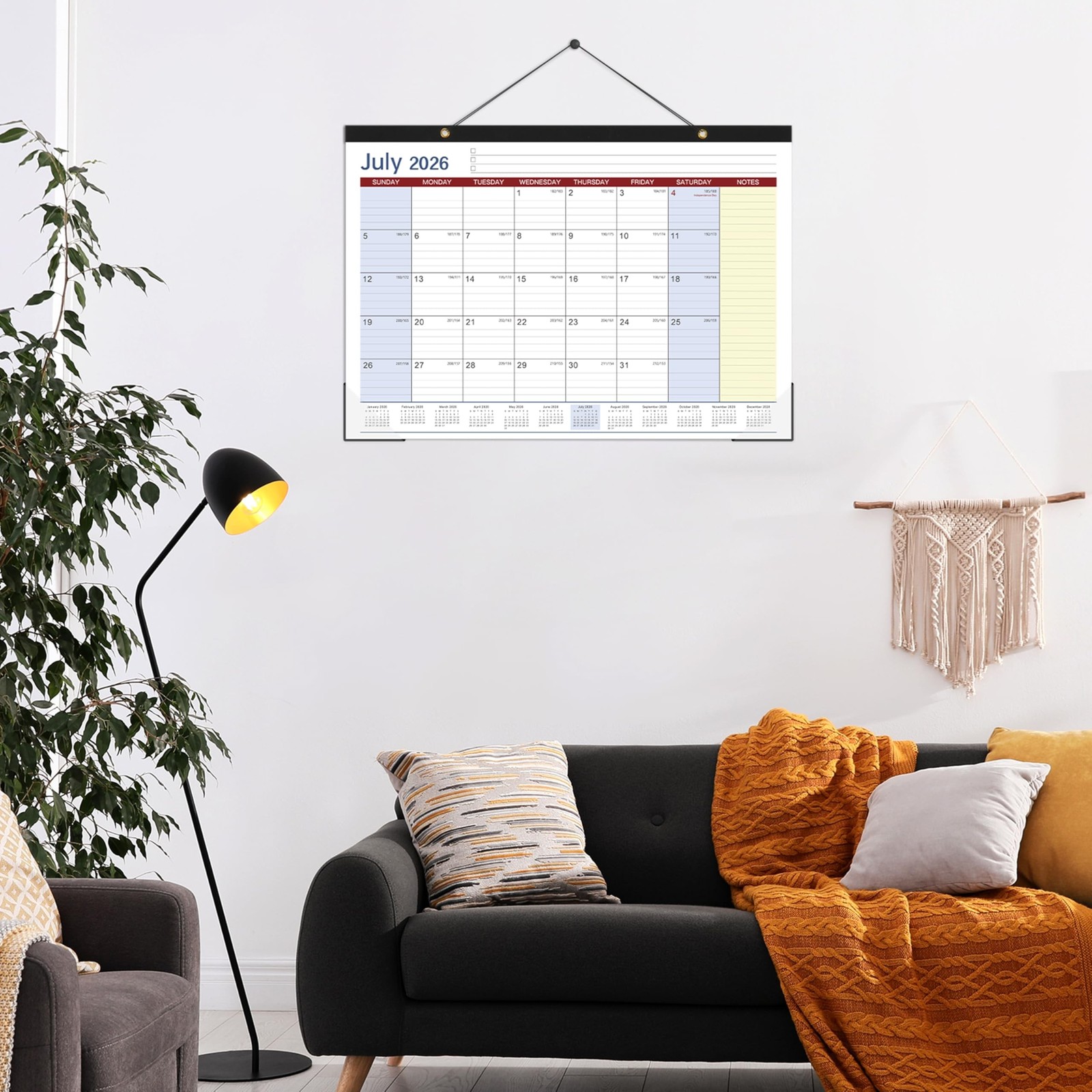 Desk Calendar 2026-2027 – 17″ x 12″ Desk Calendar 2026-2027, Mar. 2026 – Aug….