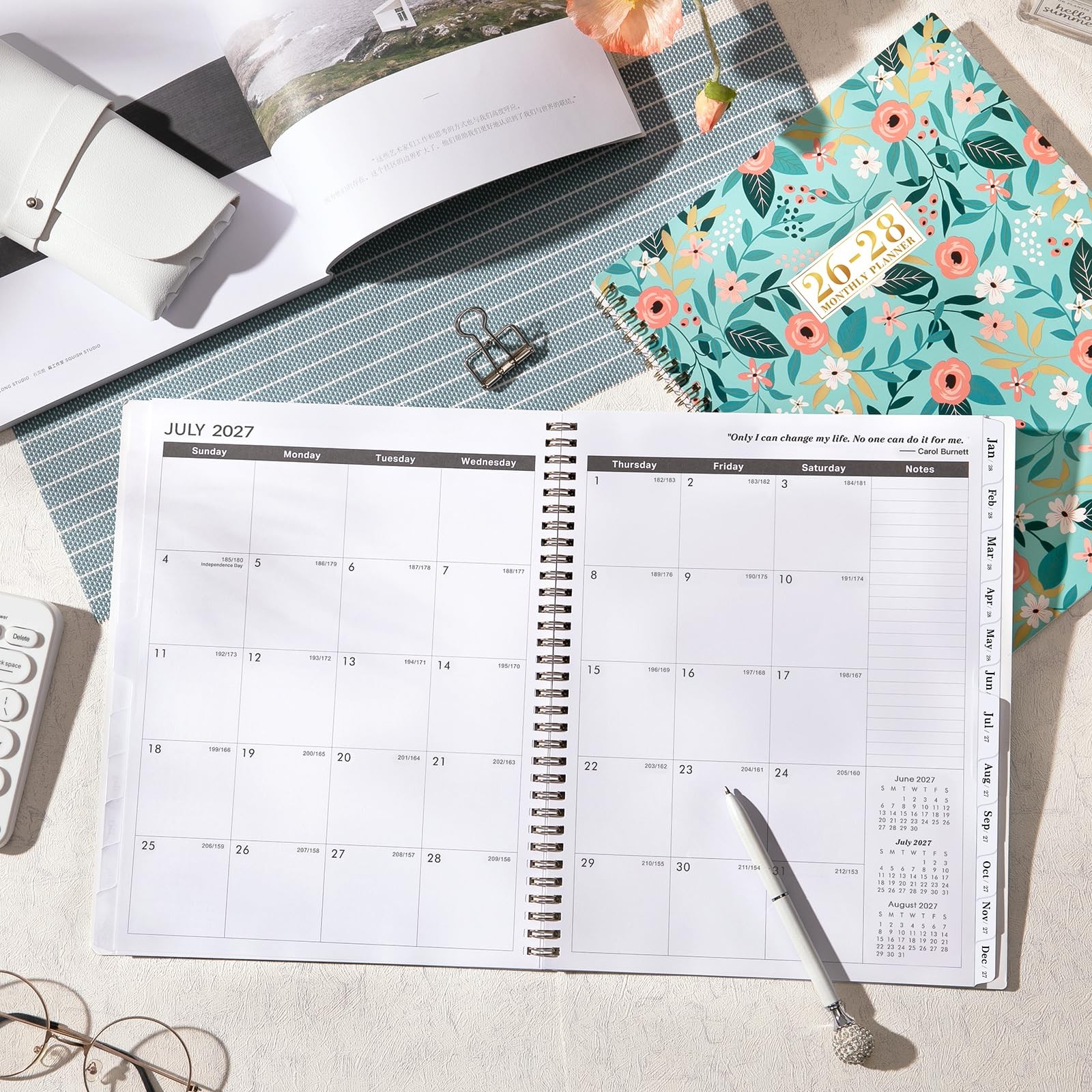 2026-2028 Monthly Planner/Calendar – JAN. 2026 – DEC. 2028, 9″ × 11″, 3 Year …