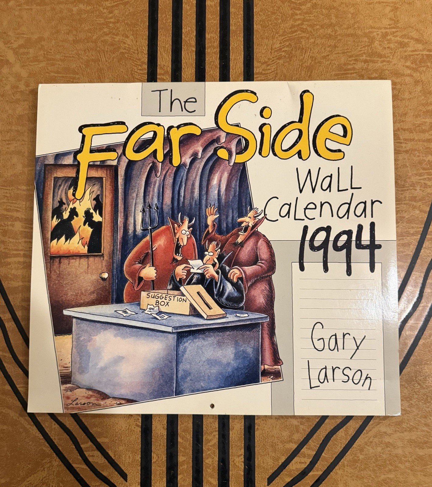 1994 THE FAR SIDE Vintage Wall Daily Calendar by Gary Larson MINT
